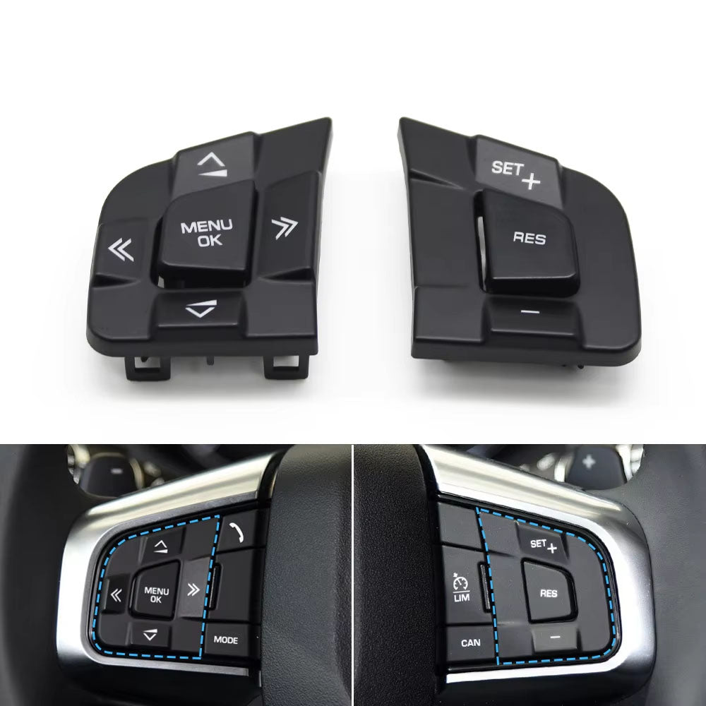 Car Steering Wheel Button Multi Function Control Switch Buttons For Land Rover Discovery Sport For Jaguar XF XE F-PACE 2015-2019