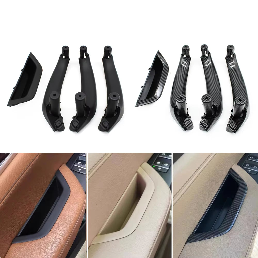 LHD RHD Car Front Rear Left Right Door Inner Handle Pull Trim Door Handle Panel For BMW X3 X4 F25 F26 2010-2016
