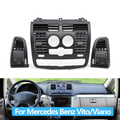 Car Left Right Central Air Vent Outlet Cover For Mercedes Benz Vito Viano W636 W639 2004 2005 2006 2007 2008 2009 2010-2015