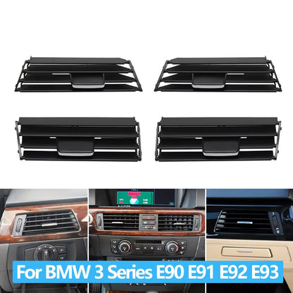 Car Front Dashboard Air Conditioning AC Vent Outlet Grille Repair Kit For BMW 3 Series E90 E91 E92 E93 318i 320i 325i 2005-2012