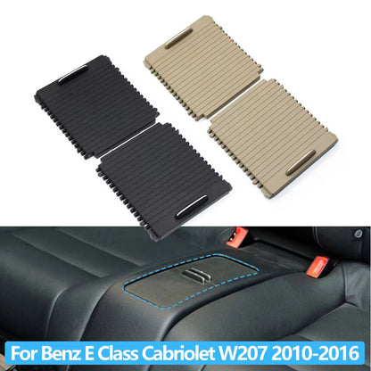 1/2 PCS Car Rear Seat Cup Holder Cover Tray Blind Shutter For Benz E Class Cabriolet W207 2010-2016 E250 E350 E500 E400 E550