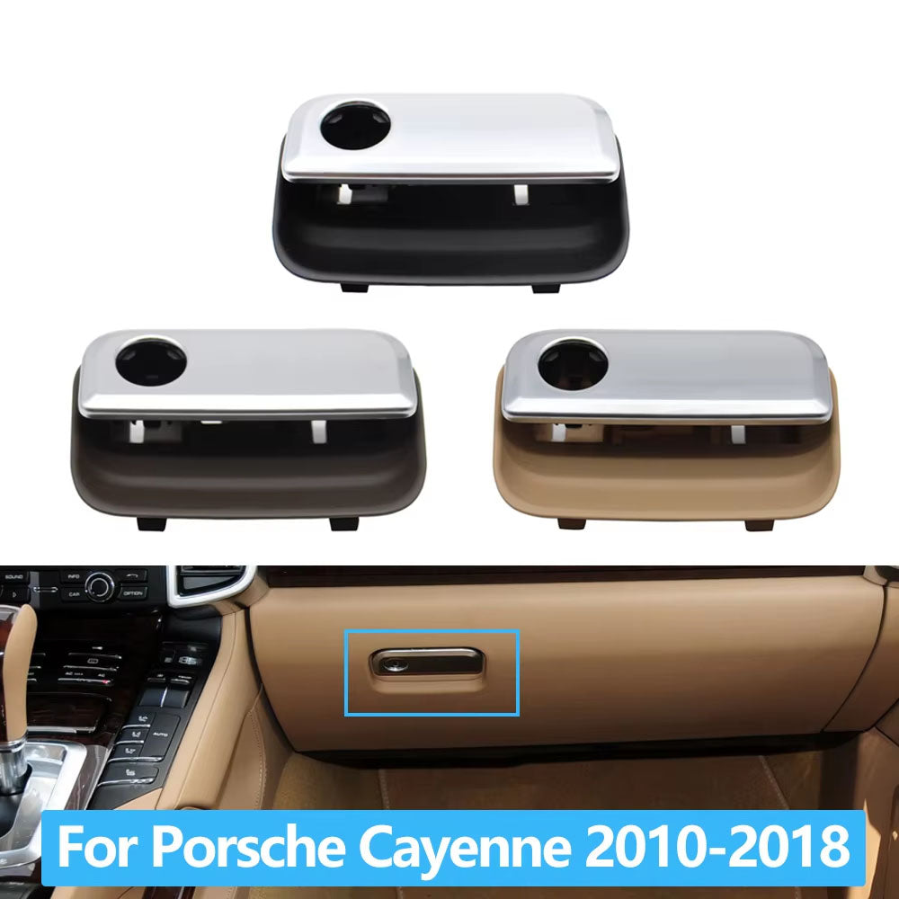 LHD Car Front Passenger Side Glove Box Dashboard Lock Storage Box Handle For Porsche Cayenne 2010-2018 7P5857147