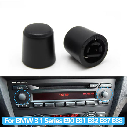 Car Radio CD Player Volume Button Knob For BMW 3 1 X1 Z4 Series E90 E81 E82 E87 E88 E84 E89 2005-2012