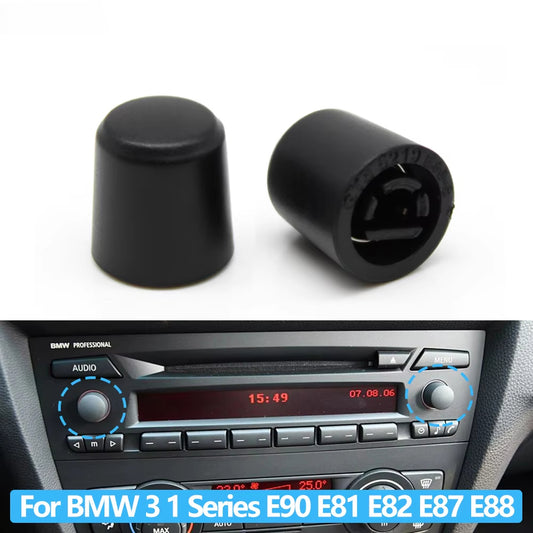 Car Radio CD Player Volume Button Knob For BMW 3 1 X1 Z4 Series E90 E81 E82 E87 E88 E84 E89 2005-2012