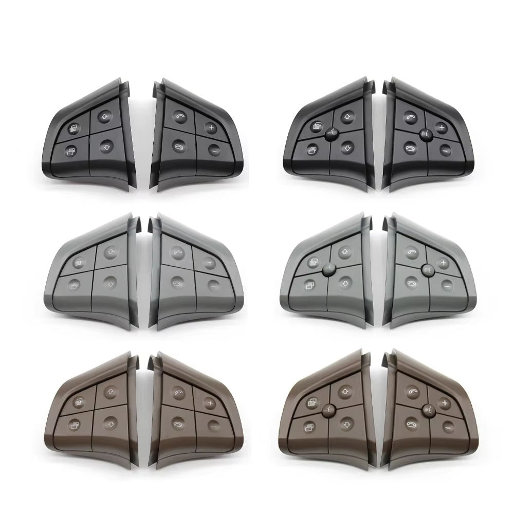 3 Colors Car Multi-function Steering Wheel Buttons Control Switch Button Kit For Mercedes Benz GL ML R B Class W164 W245 W251