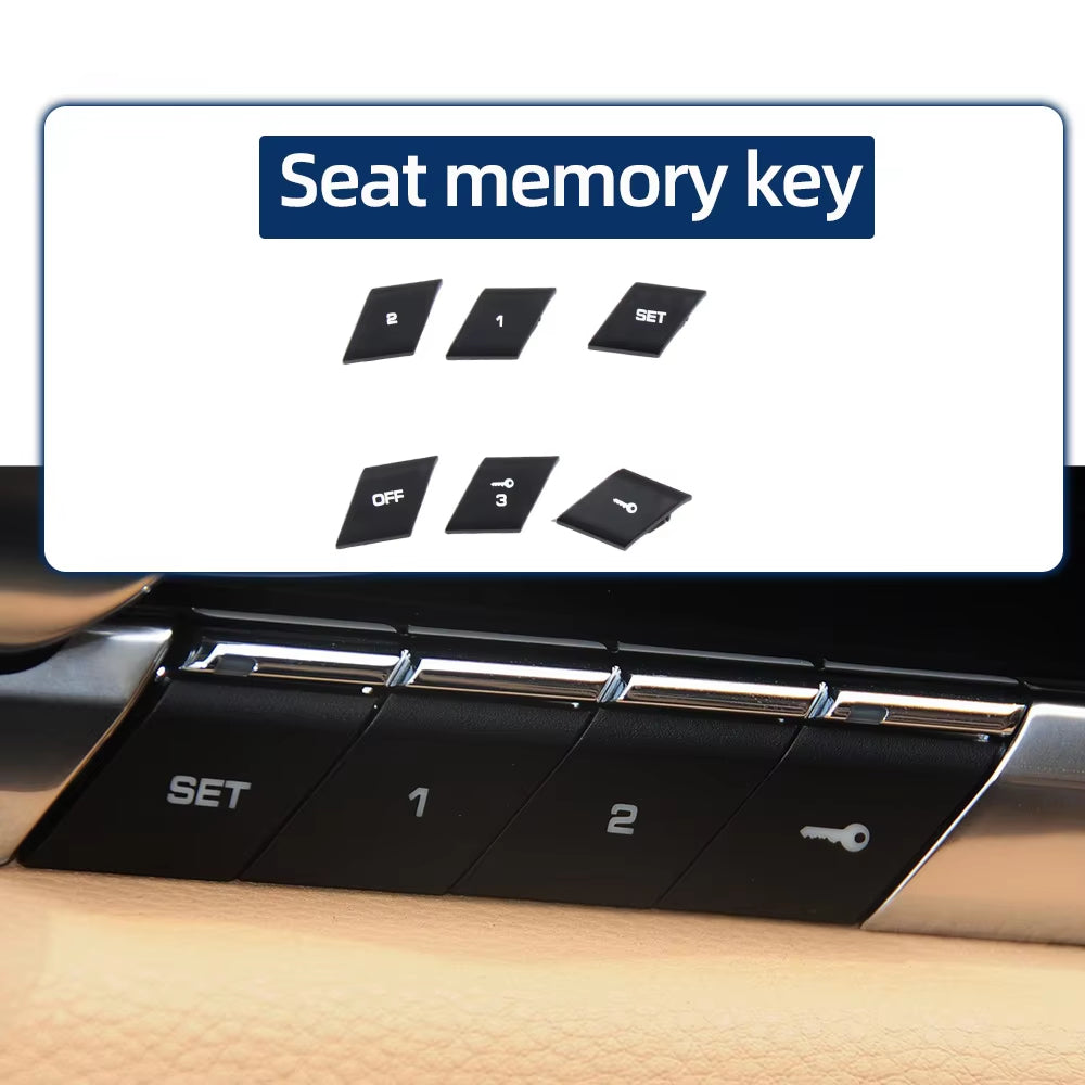 Car Seat Memory Switch Buttons for Porsche Panamera 97061310302 97061310402 Interior Replacement