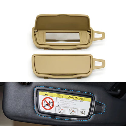 Car Left Right Sun Visor Vanity Mirror Cover Assembly For Porsche Boxster Cayman 911 981 982 991 718 982857551,982857551T