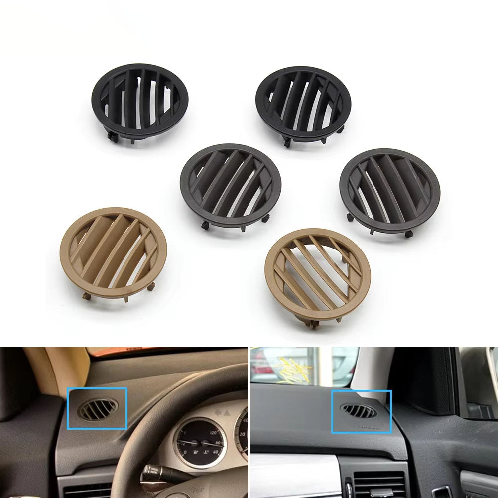 Car Front Dashboard Air Conditioner AC Vent Grille Small Round Cover For Mercedes Benz X204 GLK Class W204 GLK260 GLK300 GLK350