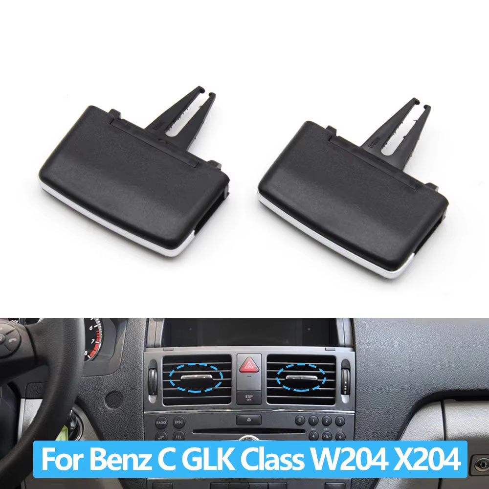 Car Front AC Air Vent Outlet Tab Clip Repair Kit For Mercedes Benz C GLK Class W204 X204 C180 C200 C260 GLK260 GLK300 GLK350