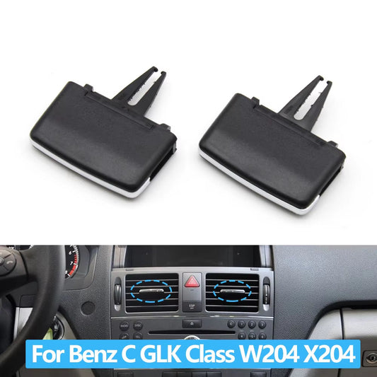 Car Front AC Air Vent Outlet Tab Clip Repair Kit For Mercedes Benz C GLK Class W204 X204 C180 C200 C260 GLK260 GLK300 GLK350