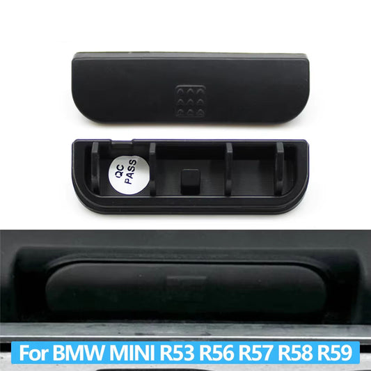 Car Rear Bumper Trunk Door Tailgate Handle Switch Rubber Cover For BMW MINI Hatchback Convertible Coupe R53 R56 R57 R58 R59