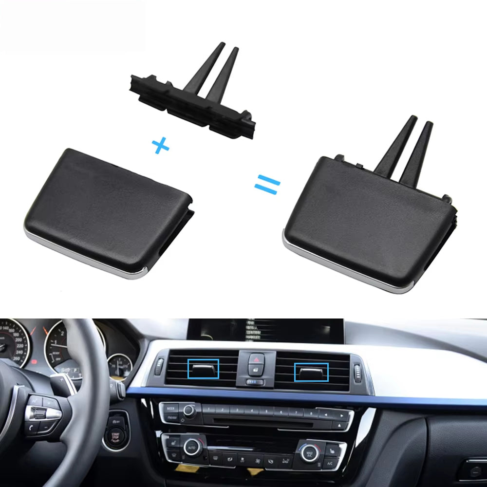 Front AC Air Vent Grille Outlet Slider Clips Repair Kit For BMW 3 Series E90 E91 E92 E93