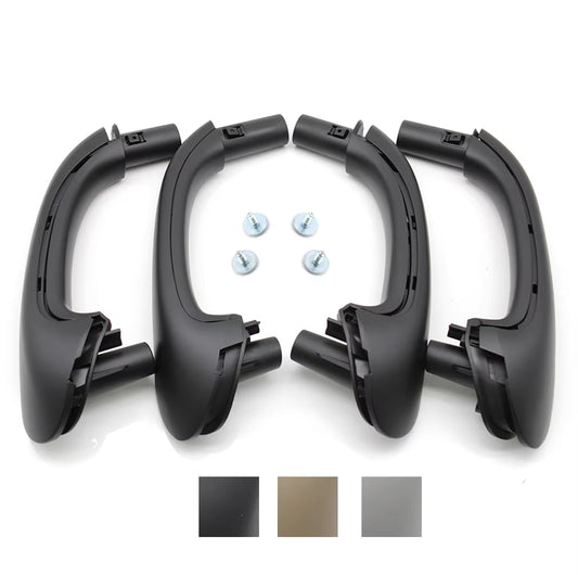 2PCS/4PCS Car Interior Accessories Front Left Right Door Pull Handle Set Replacement For Mercedes Benz W203 C Class 2000-2007