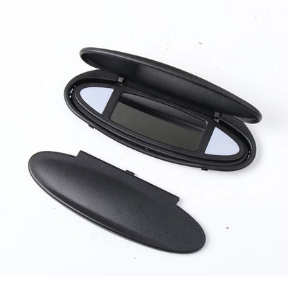 Black Interior Sun Visor Makeup Mirror Replacement For Porsche 911 996 997 986 987 Car Mirror Accessory 99773103115A12