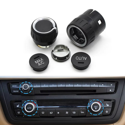AC Heater Climate Control Switch AC Button Radio Volume Knob Cap For BMW 1 2 3 4 M4 Series F20 F21 F22 F87 F30 F31 F34 F32 F36