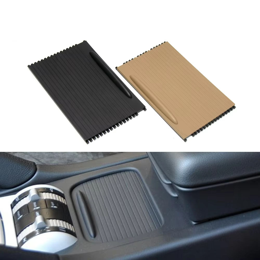 For Porsche Cayenne 2003-2010 Car Center Console Sliding Shutters Cup Holder Roller Blind Cover Replacement 7L5862531