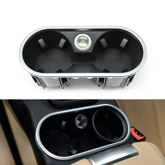 Car Front Center Console Cup Holder Compartment For Porsche Cayenne 7P5 958 92A 2011-2017 95855353100