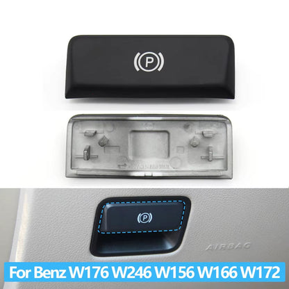 Car Handbrake Parking Switch Release Lever Handle P Button Cover For Benz A B GLA CLA ML GL GLE W176 W246 W156 W166 W117