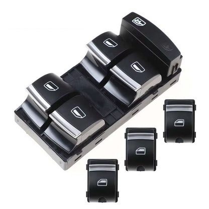 Car Electric Power Window Switch 4F0959851H For Audi A3 8P A6 S6 RS6 C6 Q7 2004 2005 2006 2007 2008 2009 2010 2011 4F0959855B