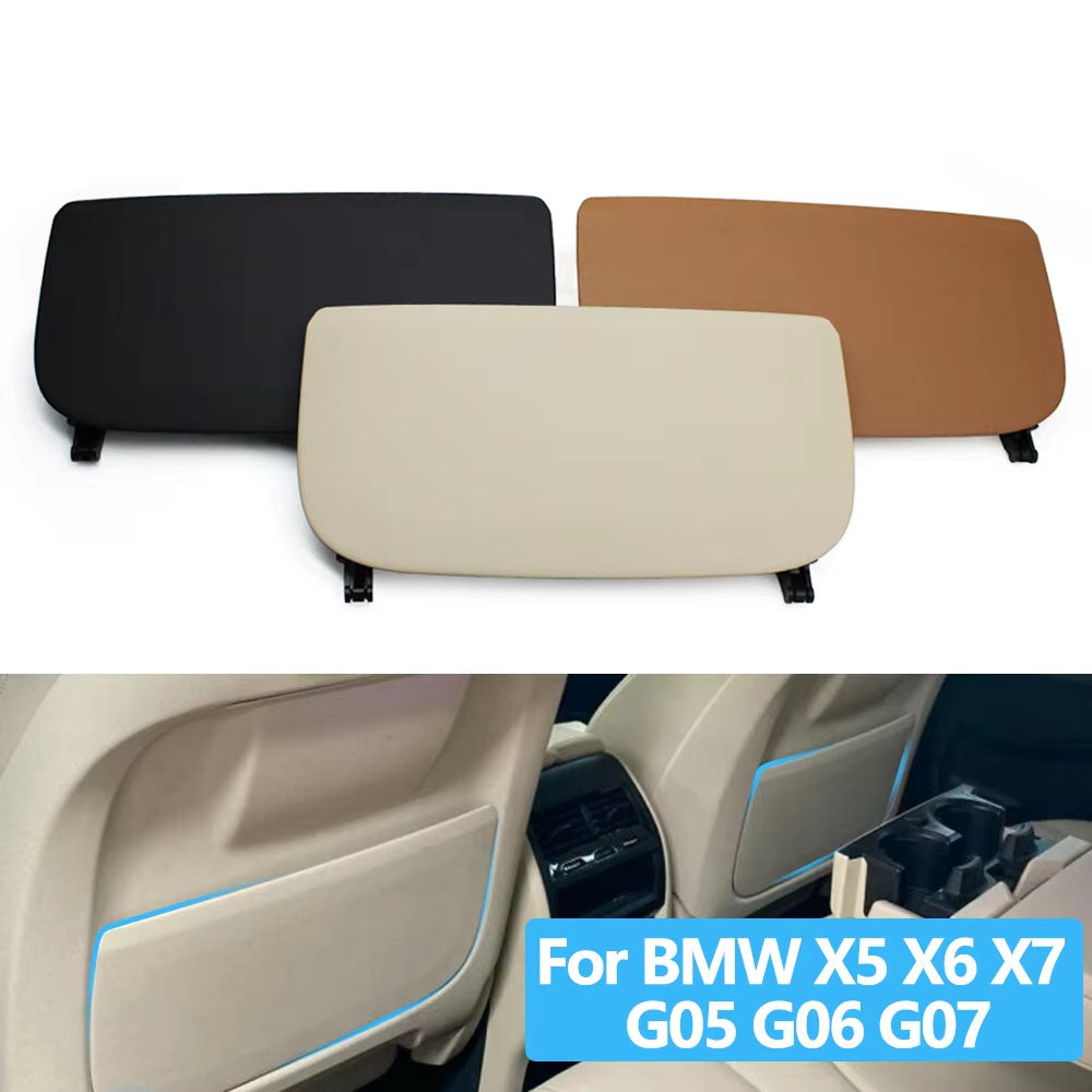 Car Left Right Seat Backrest Leather Pocket Storage For BMW X5 X6 X7 G05 G06 G07 2019 2020 2021 2022 2023