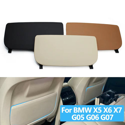 Car Left Right Seat Backrest Leather Pocket Storage For BMW X5 X6 X7 G05 G06 G07 2019 2020 2021 2022 2023