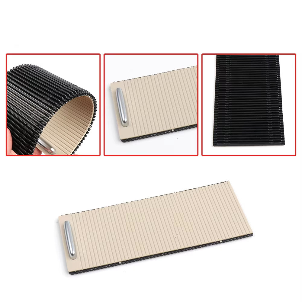 Car Front Center Console Sliding Shutters Replacement Cup Holder Roller Blind Cover For Volkswagen Tiguan SHARAN Seat Alhambra