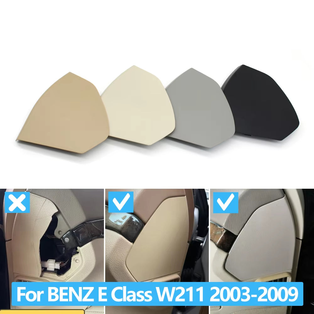Car Front Left Right Door Plastic Cover Bezel Panel Shell Trim For Mercedes BENZ E Class W211 E320 E350 E400 E450 2003-2009