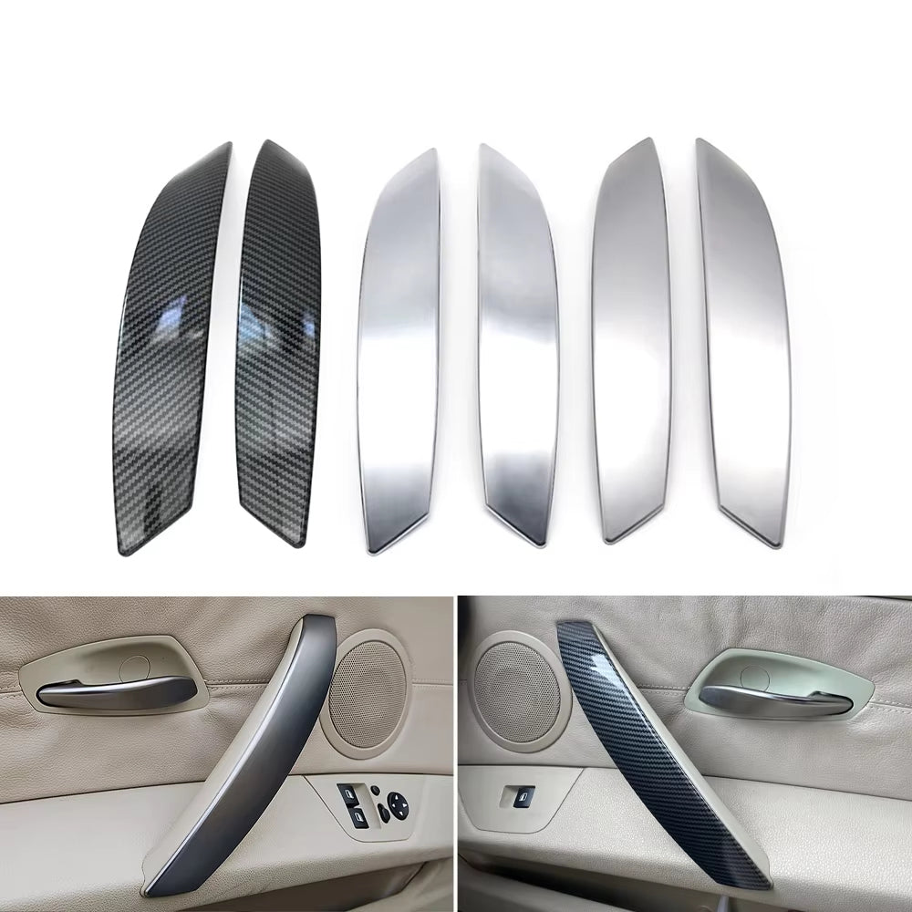 Left Right Hand Driver Car Interior Door Pull Handle Cover Trim Replacement For BMW Z4 E85 E86 2002-2008