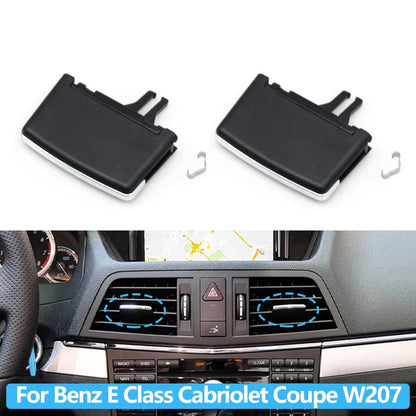 1/2/4PCS Car Air Vent Middle Left Right AC Vent Grille Paddle Clip Slider For Mercedes Benz E Class Cabriolet Coupe W207 E350