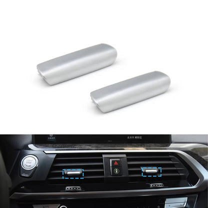 Car Front Rear Air Conditioning AC Vent Outlet Tab Clip Slider Toggle Piece For BMW X3 X4 G01 G02 F97 F98 2018 2019 2020 2021