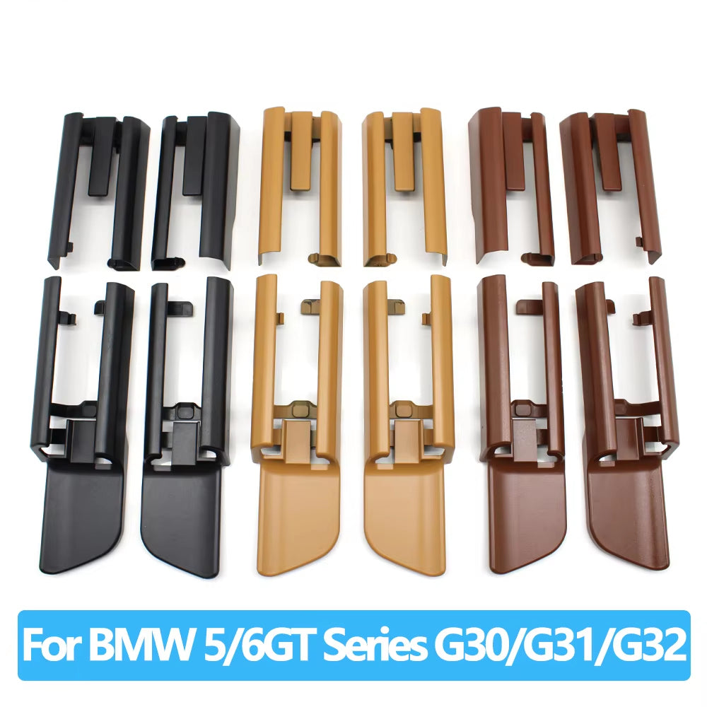 3 Colors Car Interior Front Rear Left Right Seat Sliding Track Rail Trim Cover For BMW 5 Series G30 G31 2017-2022