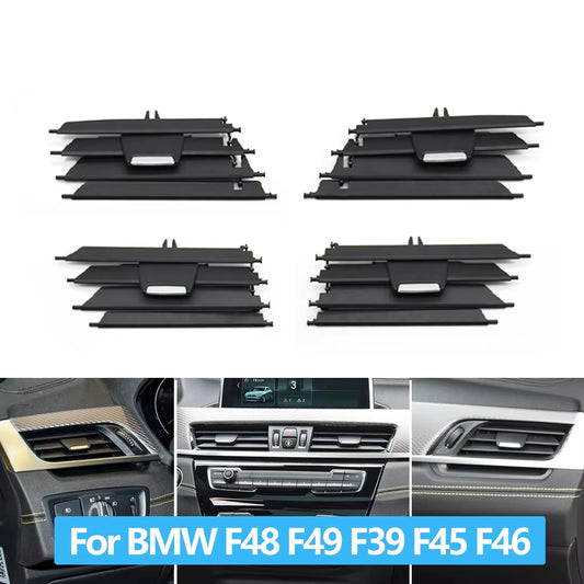 Car Front Dashbpard Air Conditioning Middle Left Right AC Vent Grille Repair Kit For BMW X1 X2 2 Series F48 F49 F39 F45 F46
