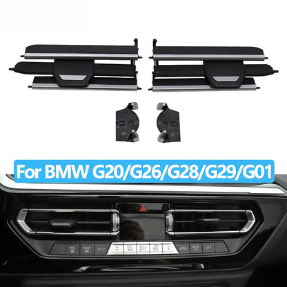 Car Middle Air Vent Outlet Grille AC Slide Clip Repair Kit For BMW 1 2 3 4 Z4 X3 X4 Series F40 F44 G20 G28 G29 G01 G02