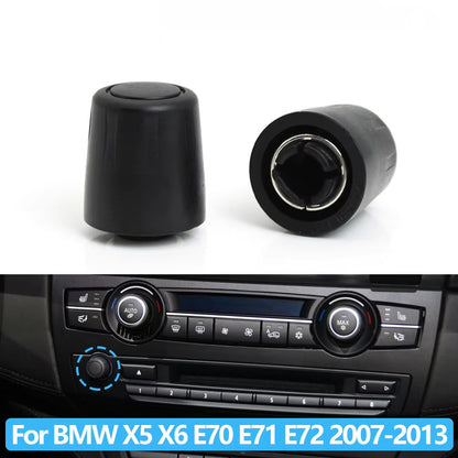Car Infotainment Computer Button SAC SUV Button Volume Rotary Audio Knob Switch Buttons For BMW X5 X6 E70 E71 E72 2007-2013