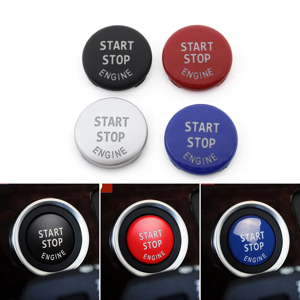 Car Engine Ignition Start Stop Button Switch Cap Cover Replacement For BMW 3 X1 X5 X6 E90 E91 E92 E93 E87 E60 E84 E70 E71 E89