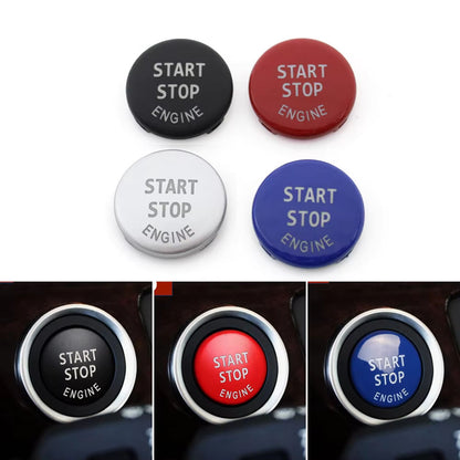 Car Engine Ignition Start Stop Button Switch Cap Cover Replacement For BMW 3 X1 X5 X6 E90 E91 E92 E93 E87 E60 E84 E70 E71 E89
