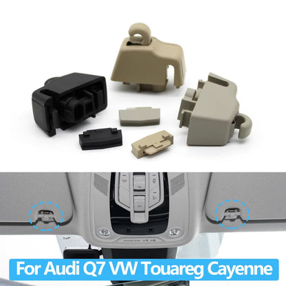 Car Sun Visor Fixing Buckle Retainer Sun Visor Support Clip Hook Bracket For Audi Q7 VW Touareg Cayenne 4L0859561,4L0859562