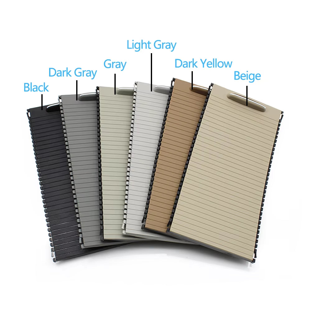 Interior Car Water Cup Holder Roller Blinds Cover For Mercedes Benz W204 C180 C200 C220 C250 C300 W212 E W207 E200 E260 E300