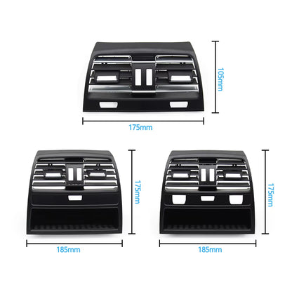 Car Rear Air Conditioning AC Vent Grille Outlet Cover Panel Replacement For BMW 7 Series F01 F02 F04 730 735 740 2009-2016