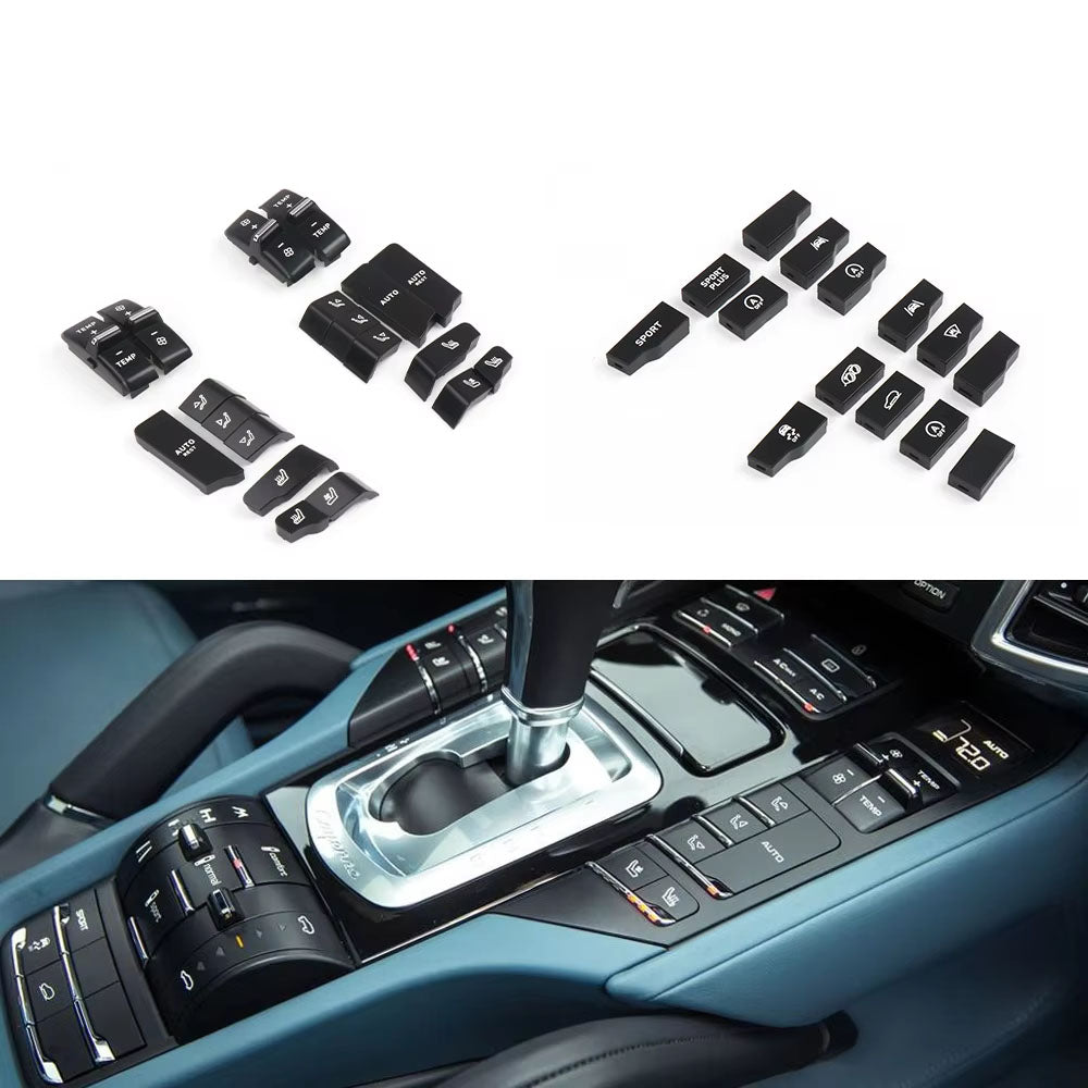 Multi-Function Buttons For Porsche Cayenne Macan Panamera Air Conditioner Control Button Model Button