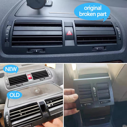 Car Front Rear Air Vent AC Vent Grille Assembly For Skoda Octavia 2 A5 MK2 RS 2004-2014 YETI 2010-2017 1ZD819701,1ZD819702