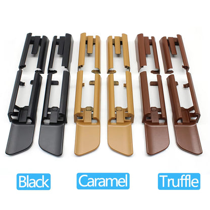 3 Colors Car Interior Front Rear Left Right Seat Sliding Track Rail Trim Cover For BMW 5 Series G30 G31 2017-2022