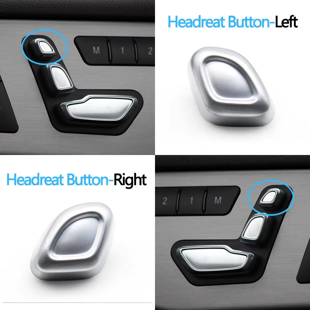 Car Seat Adjustment Switch Button Headrest Button For Benz A B C E ML GL GLE GLK CLS W204 W212 W207 W166 X204 W218 W172 W246