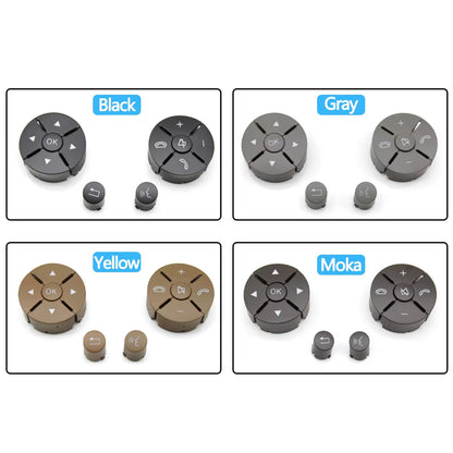 Car Multi-function Steering Wheel Control Buttons Cover For Benz C GLK E Class W204 X204 W207 W212 C180 C200 C250 C260 C300 C350