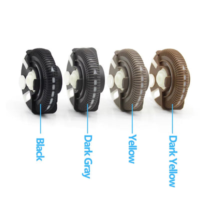 2PCS Front Rear Air Conditioning Control Roller AC Vent Base Rolling Wheel For Benz E Class W211 E200 E300 E230 E260 E280