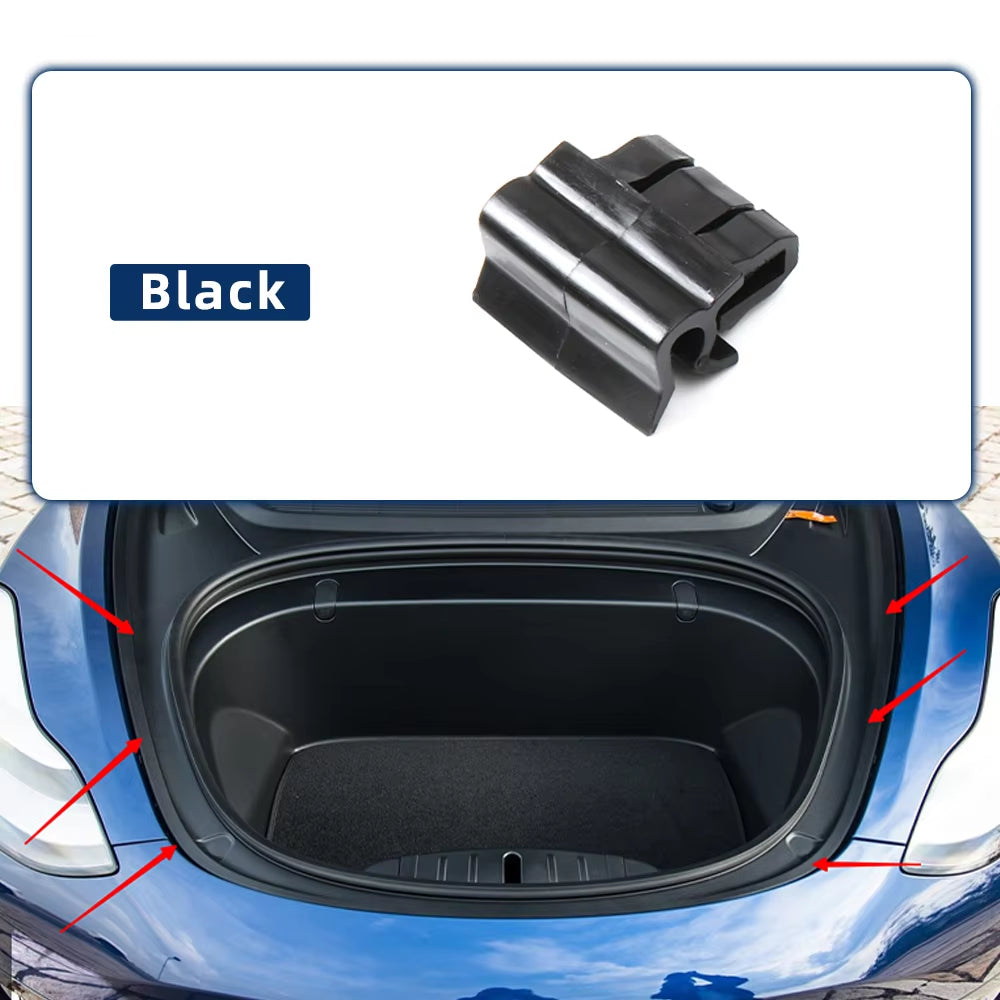 1PC Front Bumper Box Buckle Hoods Trunk Clips Plastic Fixed Clip For Tesla Model Y 2020-2021 Car Accessories 1472872-00-B