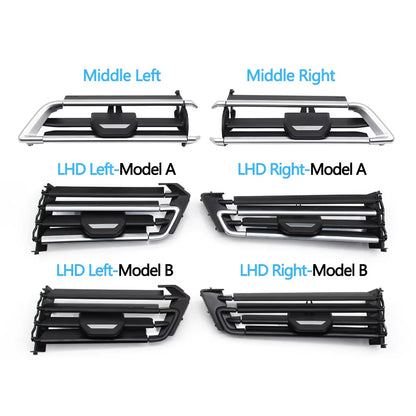 Car Middle Left Right Air Vent Grille Central AC Vent Repair Kit M Sport For BMW X5 X6 X7 G05 G06 G07 2019 2020 2021 2022