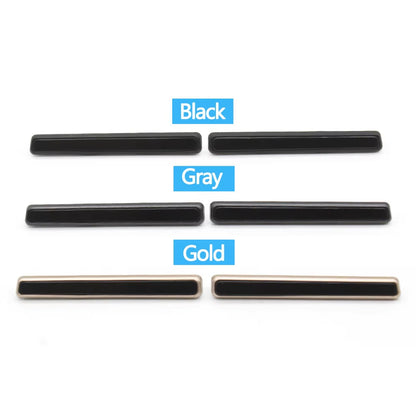 Car Front Air Conditioning Left Right Middle AC Vent Grille Center Air Vent Trim Strip For Porsche Taycan 9J1 2019 2020-2025
