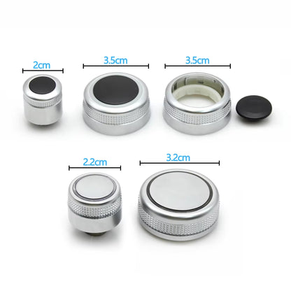 Car Audio Volume Radio Knob Multimedia Navigation Adjustment Control Switch Knob For Audi A6 A7 C6 C7 C8 Q7 Q8 A8 4F0919070