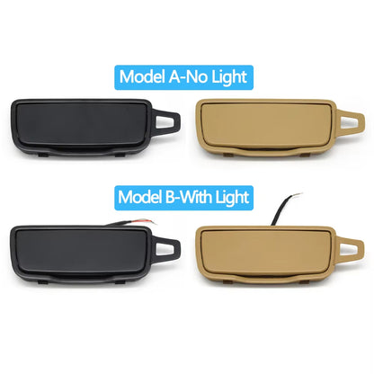 Car Left Right Sun Visor Vanity Mirror Cover Assembly For Porsche Boxster Cayman 911 981 982 991 718 982857551,982857551T